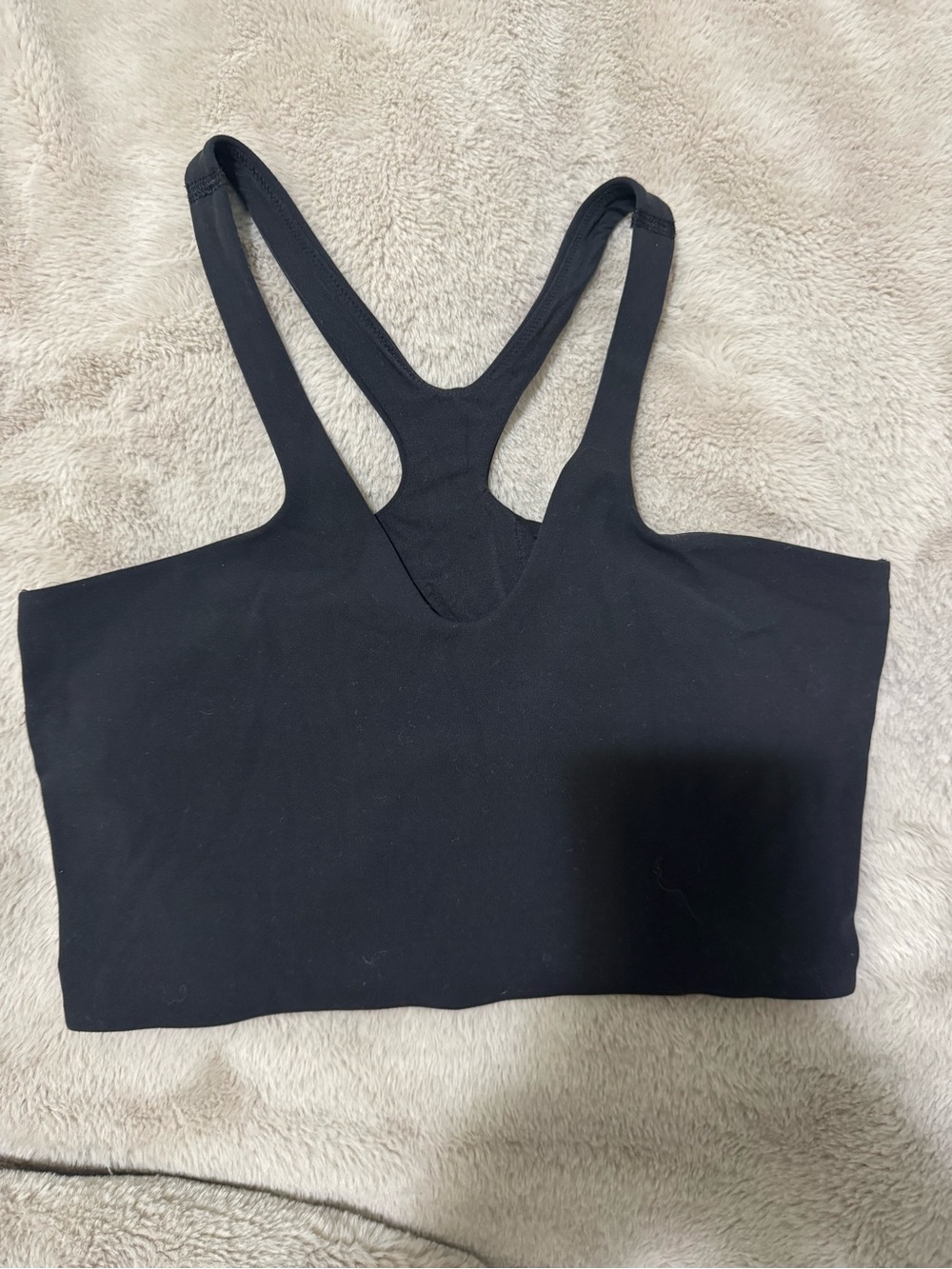 lululemon black S/M racerback tank